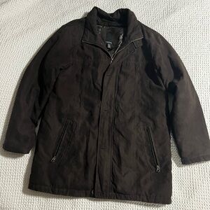 London Fog Men’s Medium Dark Brown Coat